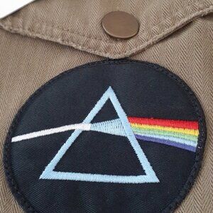 #3/60❤️ BRAND NEW WITH TAGS DAYDREAMER PINK FLOYD PYRAMID FIELD JACKET IN ARMY